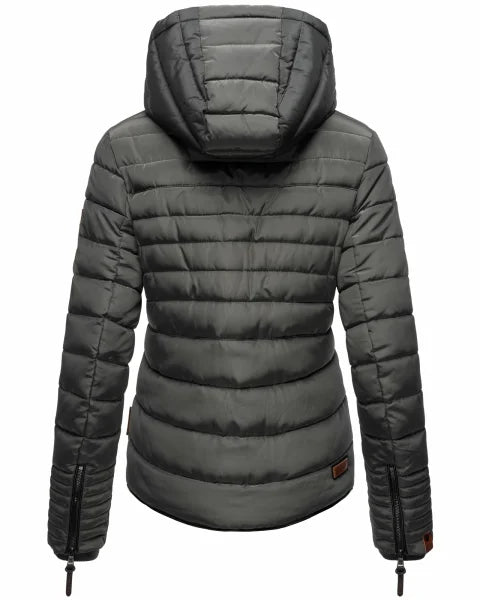 Marikoo Amber ženska zimska jakna s kapuljačom, Anthracite