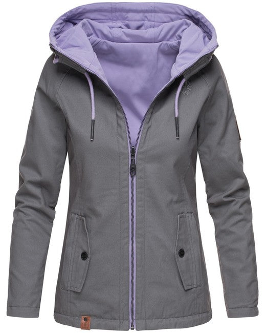 Marikoo CHUU ženska prijelazna obostrana softshell jakna 2u1, Anthracite