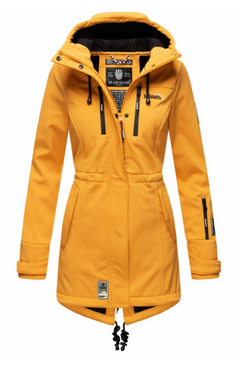 Marikoo ZIMTZICKE softshell jakna s kapuljačom, ženska zimska