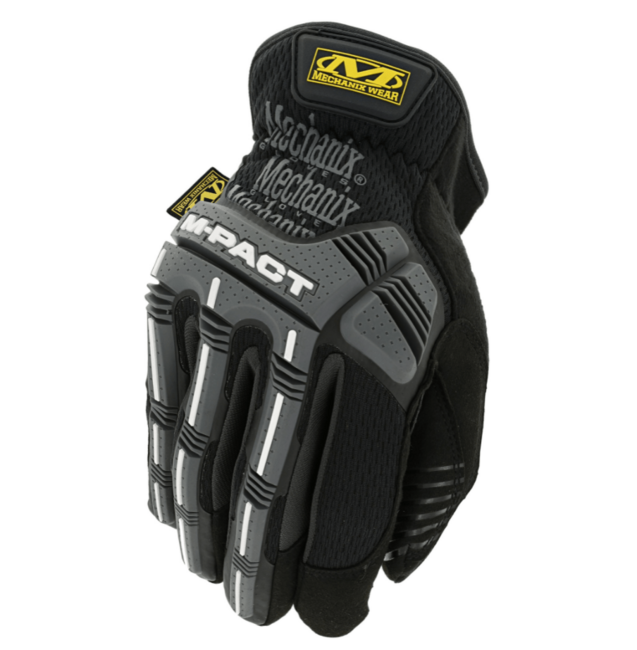 Mechanix M-Pact Open Cuff radne rukavice, crne/sive