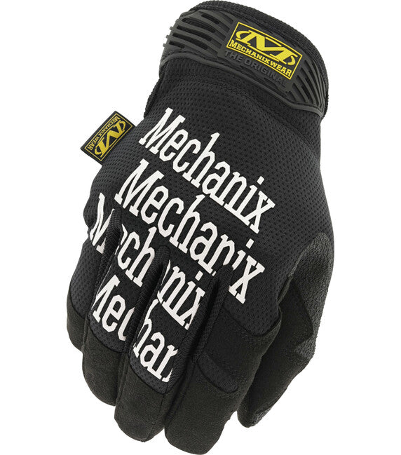 Mechanix Original rukavice taktičke, crne s bijelim natpisom