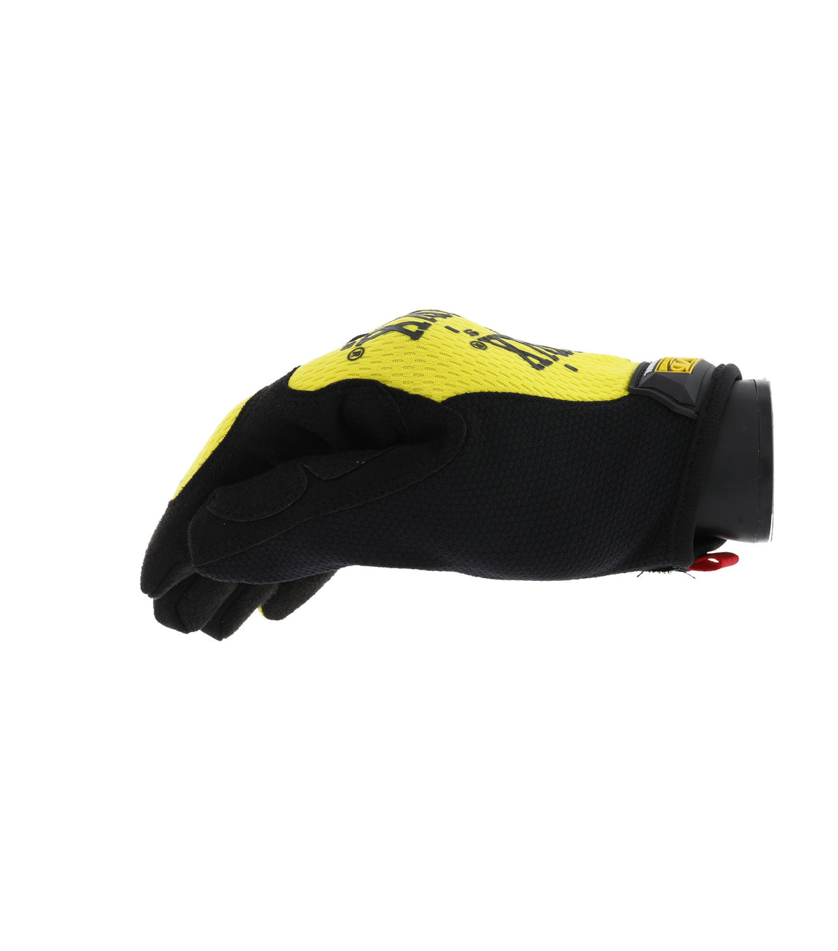 Mechanix Original rukavice, žute s crnim natpisom
