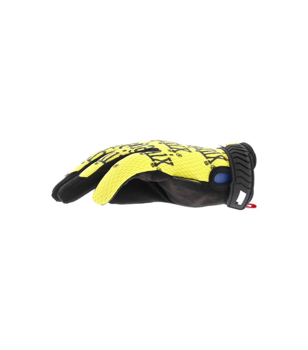 Mechanix Original rukavice, žute s crnim natpisom
