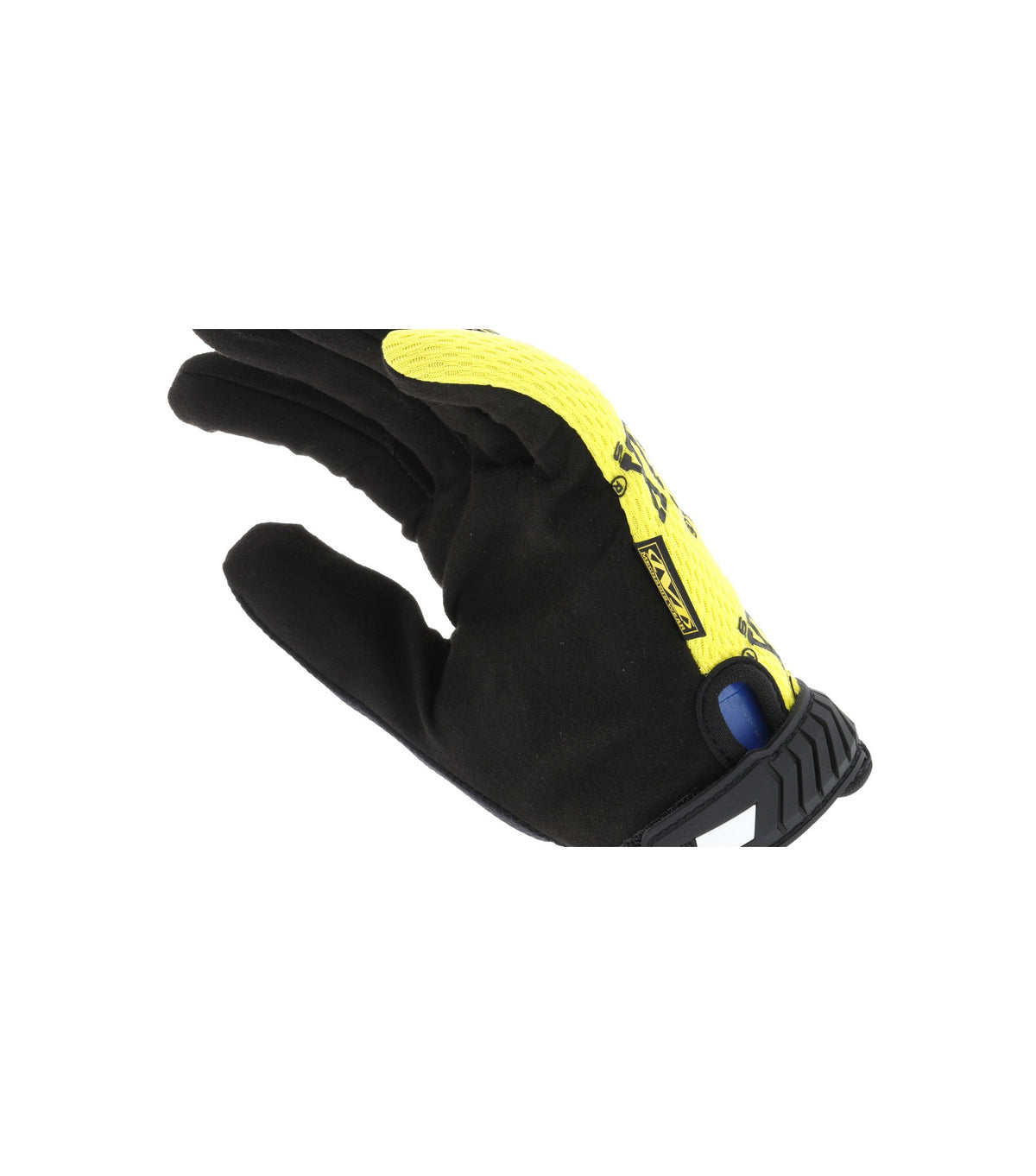 Mechanix Original rukavice, žute s crnim natpisom