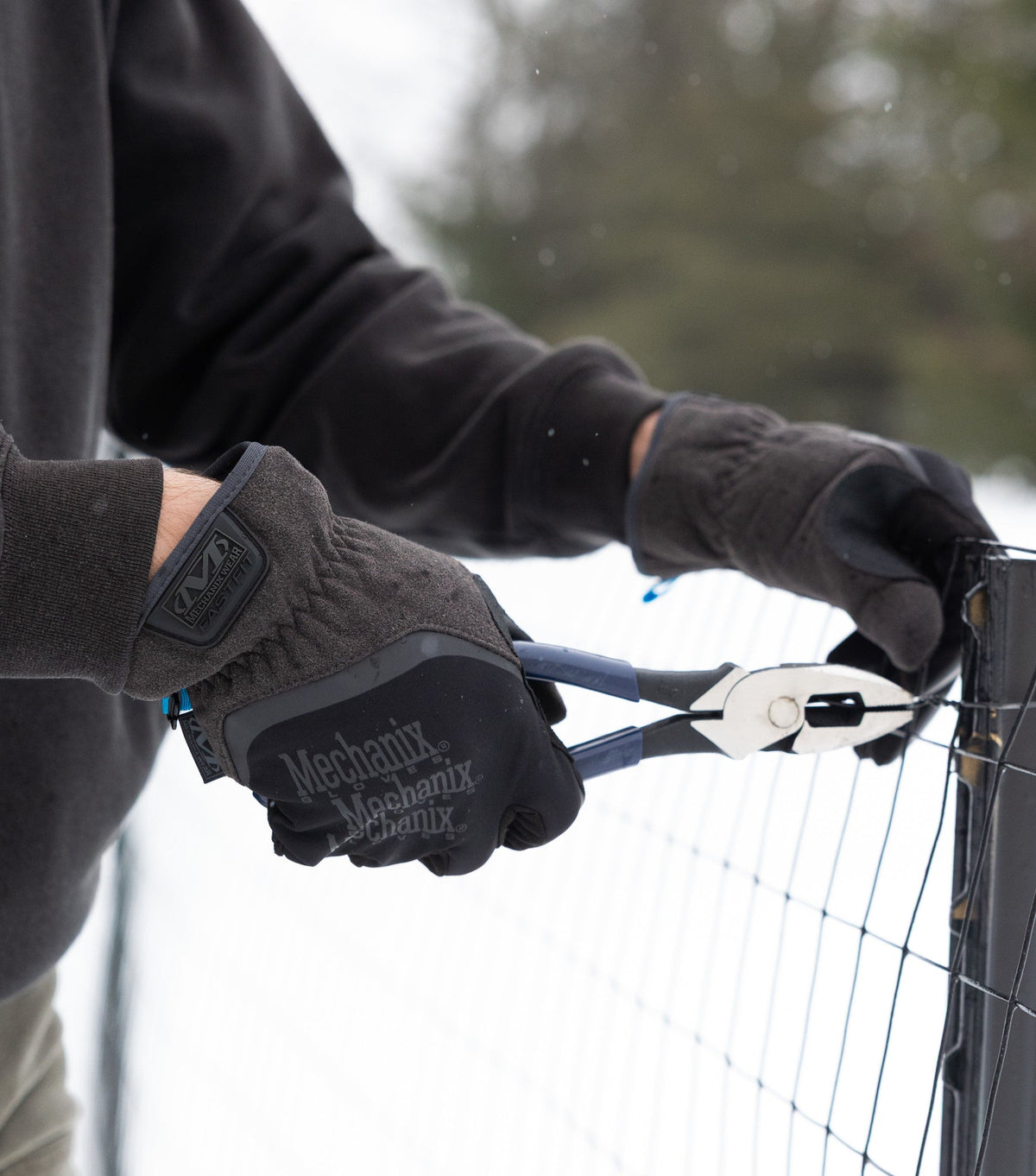 Mechanix Wear ColdWork FastFit Insulated rukavice, crno-sive