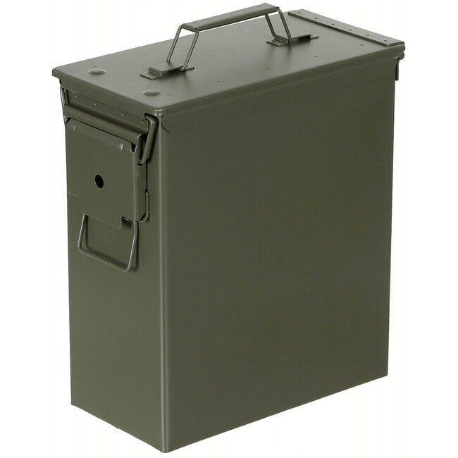 MFH američka municijska kutija metalna, OD green, kal. 50, velika, PA 60