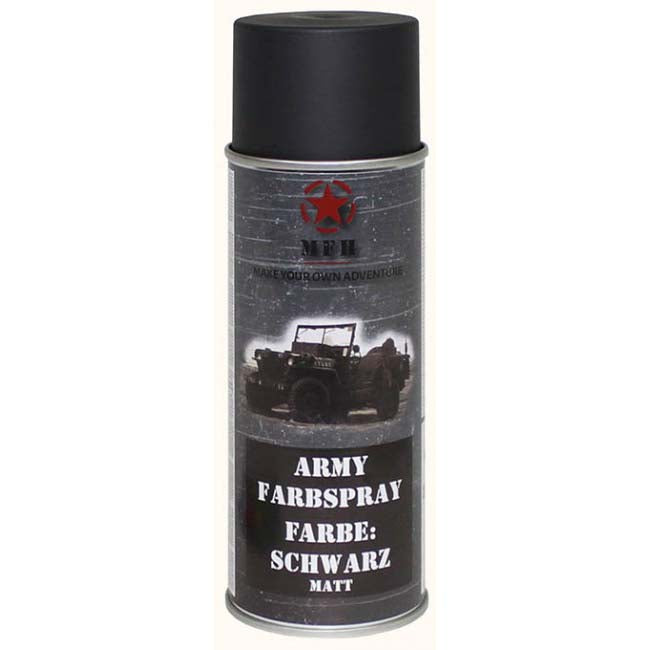 MFH army sprej mat, crni