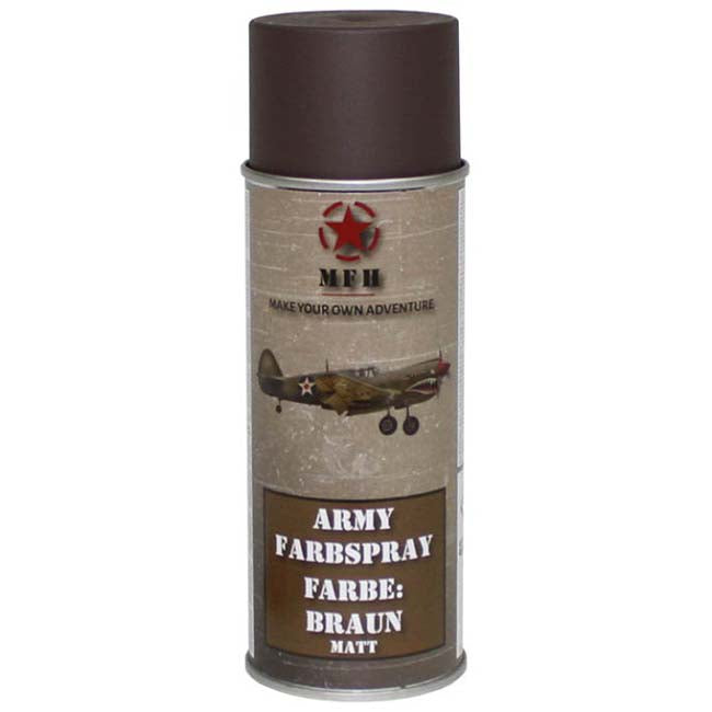 MFH army sprej, smeđ mat
