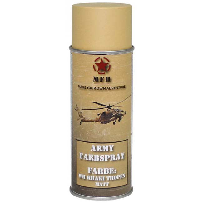 MFH sprej army wh, khaki tropen mat