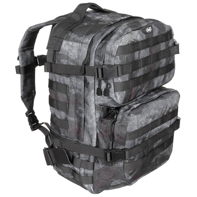 MFH Assault II ruksak, HDT-camo LE
