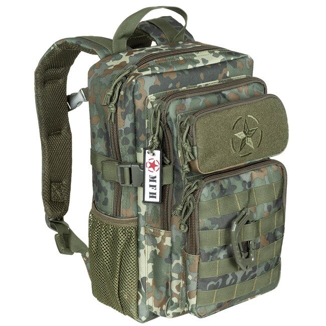 MFH Assault Youngster ruksak, BW camo