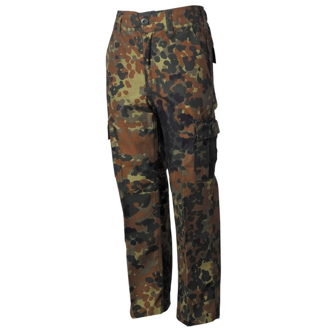 MFH BDU hlače dječje, uzorak flecktarn