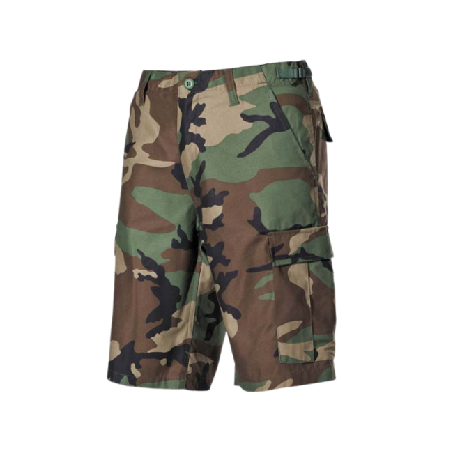 MFH BDU kratke hlače muške, woodland