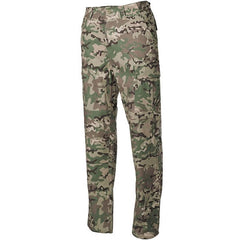 MFH BDU hlače muške Rip-Stop, operation-camo
