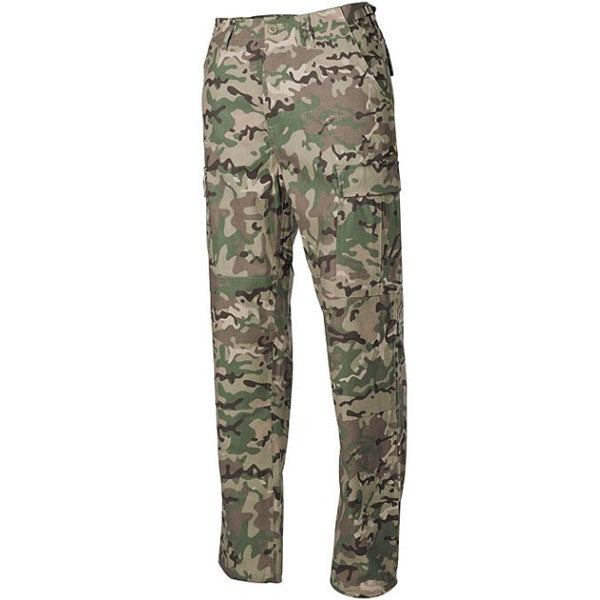 MFH BDU hlače muške Rip-Stop, operation-camo