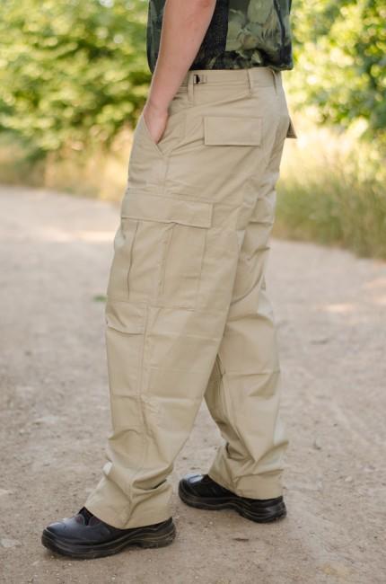MFH BDU hlače muške Rip-Stop, khaki