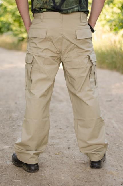 MFH BDU hlače muške Rip-Stop, khaki