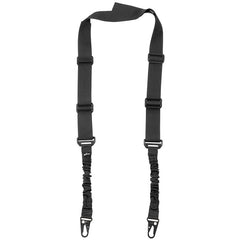 MFH Bungee remen 2-točkasti, crni