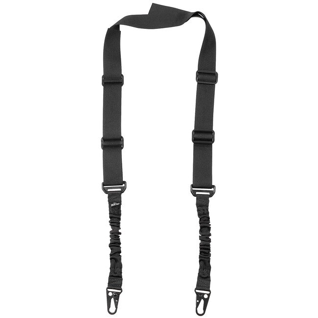 MFH Bungee remen 2-točkasti, crni