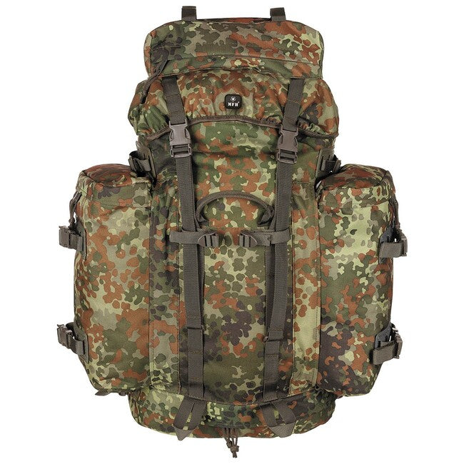 MFH BW Mountain ruksak Flecktarn 80L uzorak
