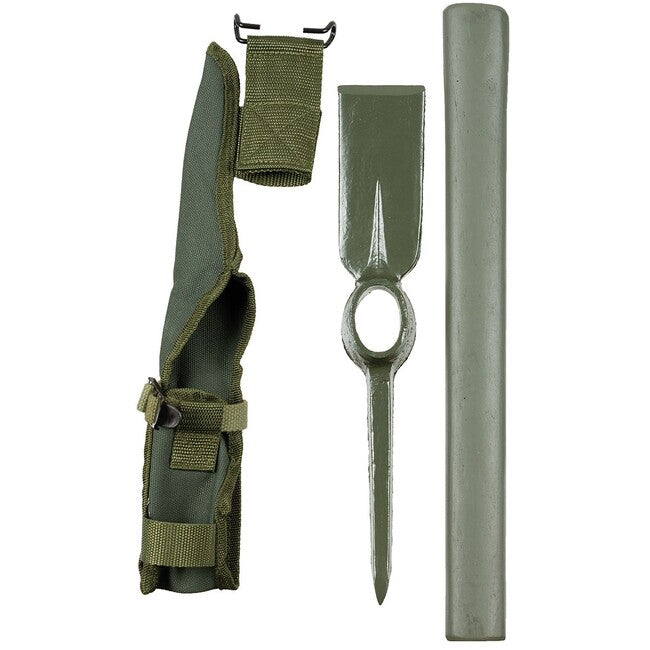 MFH Cepin s drvenom ručkom i zaštitom, OD green