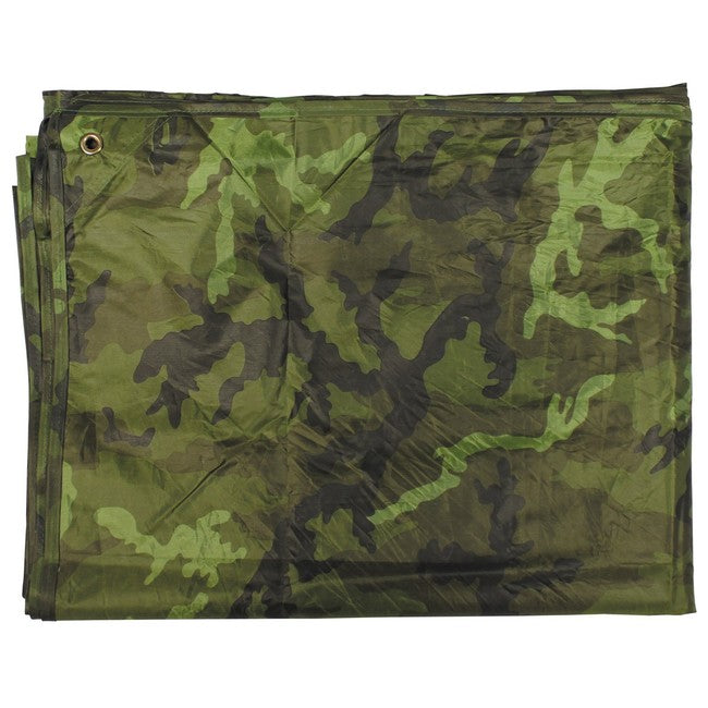 MFH Cerada platno s očicama M 95 CZ camo, 2 x 3 m