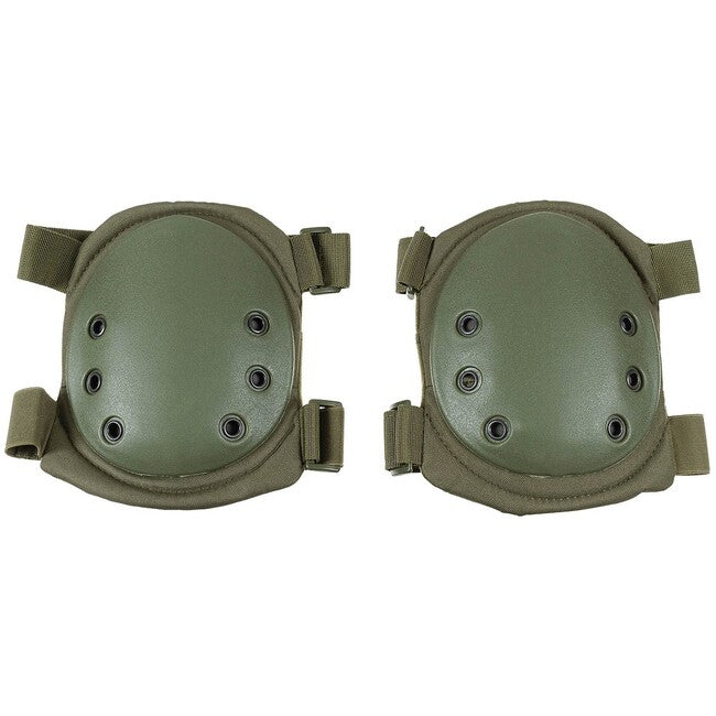 MFH štitnici koljena plastični, OD green