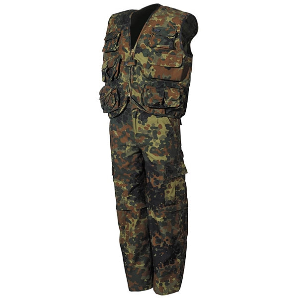 MFH dječji prsluk i hlače set, Flecktarn
