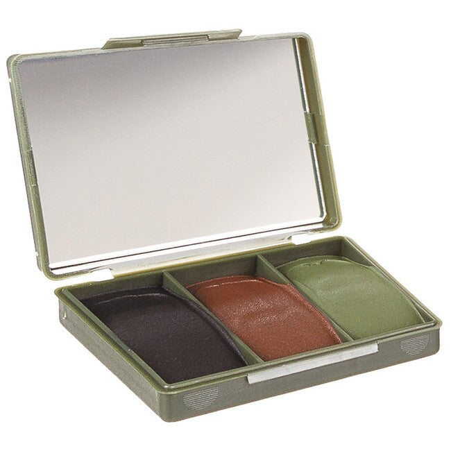 MFH GB Camo Face Paint sa zrcalom, 3 boje, 45 g