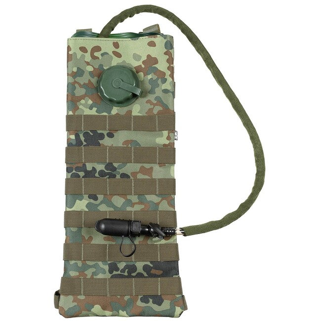 MFH MOLLE hidracijski sustav s TPU crijevom, 2,5 L, BW camo