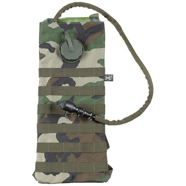 MFH MOLLE hidracijski sustav s TPU crijevom, 2,5 L, woodland
