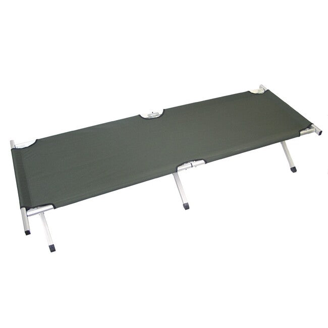 MFH kamping ležaj 200 x 66 x 42cm, maslinasto zelen