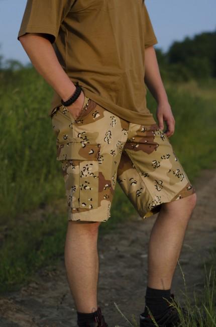 MFH BDU kratke hlače muške, 6Col desert