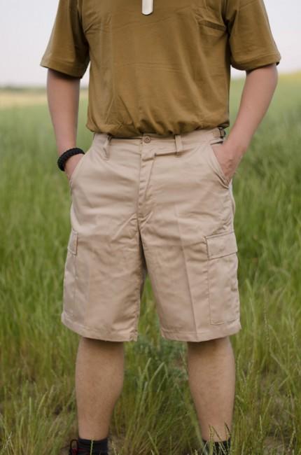 MFH BDU kratke hlače muške, khaki