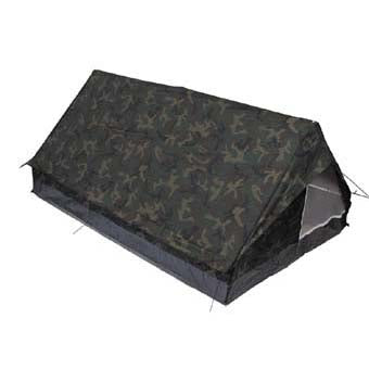 MFH minipack šator za 2 osobe, woodland 213x137x97cm