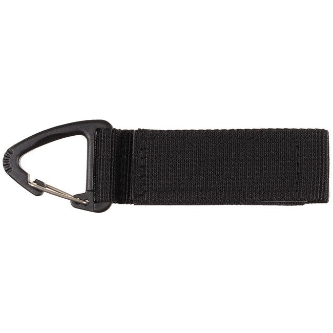 MFH MOLLE karabiner s osiguračem, crni