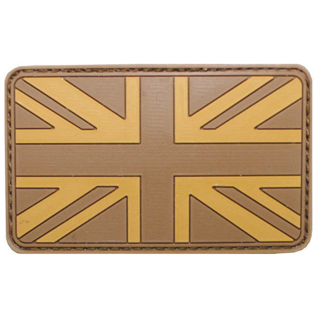 MFH 3D našivak Velika Britanija, desert, 8x5cm