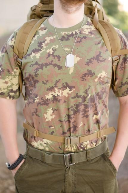 MFH BW ruksak nepromočivi Coyote uzorak, 65L