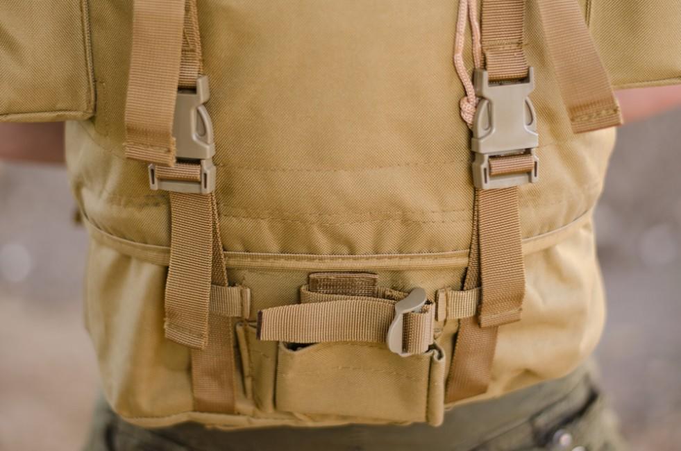 MFH BW ruksak nepromočivi Coyote uzorak, 65L