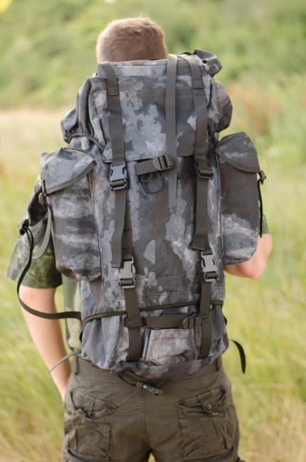MFH BW ruksak nepromočivi HDT-camo LE 65L uzorak