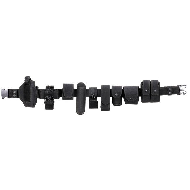 MFH Security nylon remen, crni, 12 dijelova, PP umetak