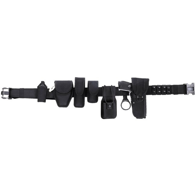 MFH Security nylon remen, crni, 13 dijelova, EVA oblik
