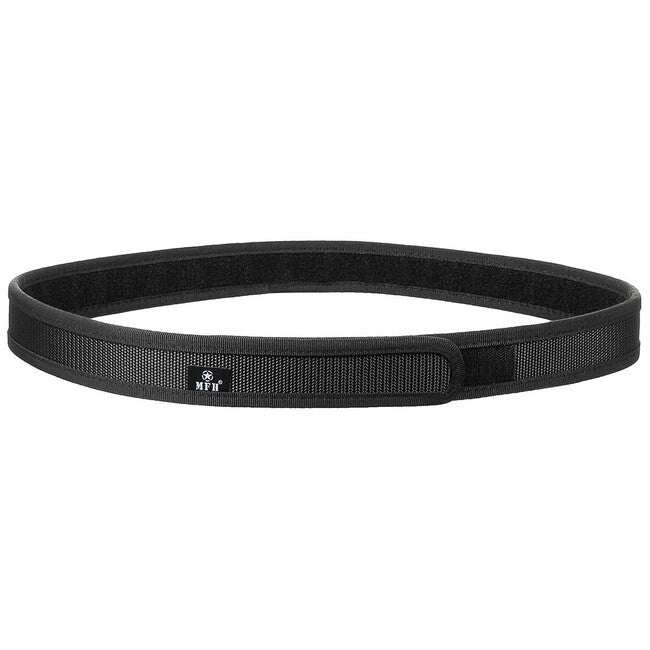 MFH Security nylon remen sa kopčom na kuku i petlju, crni