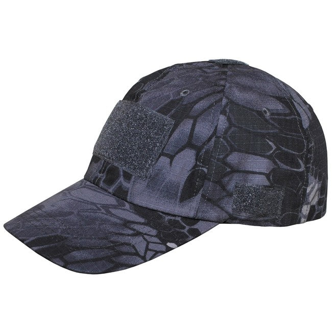 MFH Operations kapa sa šiltom s Velcro panelima, Snake Black
