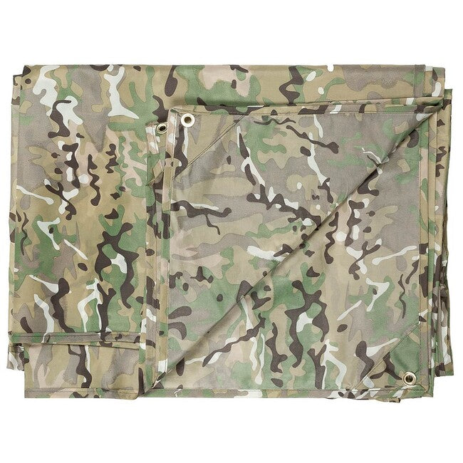 MFH Tarp cerada operation-camo, cca 500 x 600 cm
