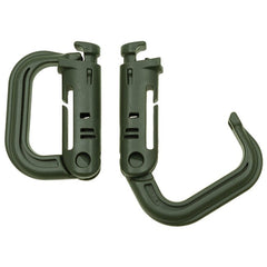 MFH MOLLE karabiner plastični, OD green, 2 kom