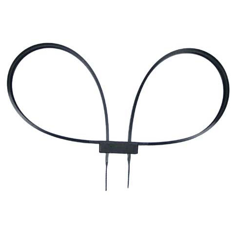 MFH plastične lisice jednokratne, crne 800x12,7mm