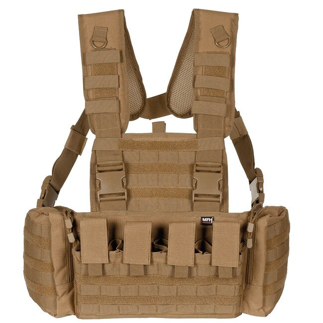 MFH Professional Mission Chest Rig taktički prsluk, coyote tan