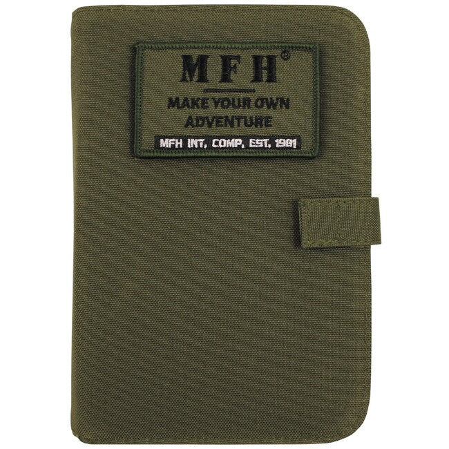 MFH futrola s bilježnicom A6, OD green