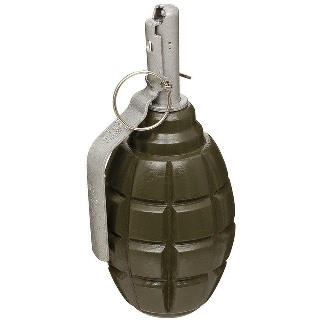 MFH ručna granata F 1 dekoracija, OD green, drvo